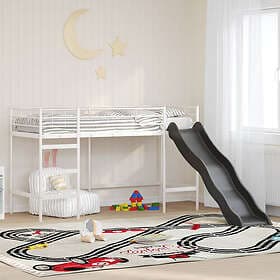 vidaXL Kids'Loft Bed Frame with Slide 42020782