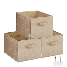 Songmics Storage Box Fabric 40x30x24cm 3-pack