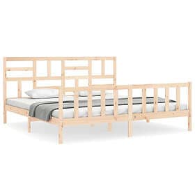 vidaXL Bed Frame without Mattress Super King Size 3193091