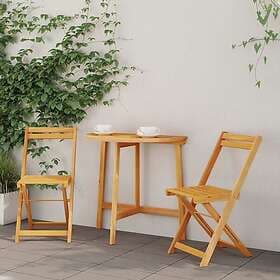 vidaXL Bistro Set Folding 3 Pieces 4105506