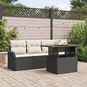 vidaXL Salemo Sofa Set with Cushion 5 Pieces 3349389