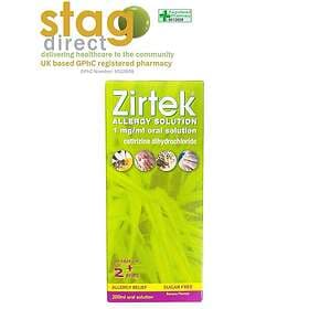 Zirtek Cetirizine Oral Solution 200ml