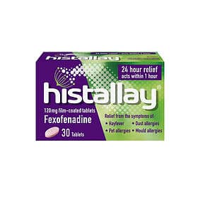 Histallay Hayfever & Allergy Relief 120mg 30 Tablets