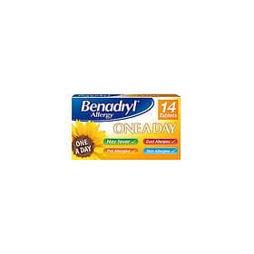Benadryl Allergy One A Day 10mg 14 Tablets