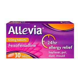 Allevia Fexofenadine 120mg 24hr Tablets