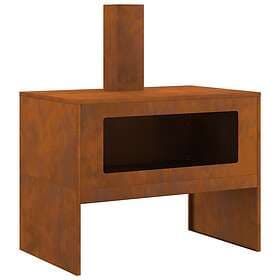 vidaXL Fire Pit 80x50x96cm 858937