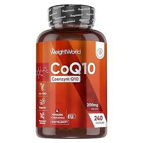 WeightWorld Coenzyme Q10 200mg 240 Capsules