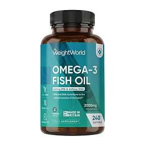 WeightWorld Omega 3 2000mg 240 Softgels