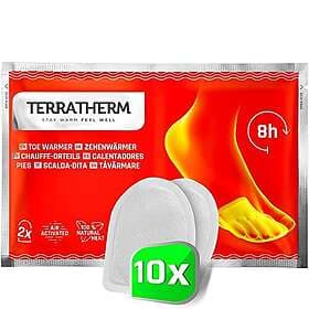 TerraTherm Foot Warmers Air-Activated 8 h 10 Pair