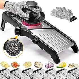 YC Kitchen 7-in-1 Mandoline Slicer QPQ-SL-EU