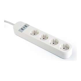 Gembird TSL-PS-S4U-01-W 4-Way Smart WiFi Power Strip 1.5m TSL-PS-S4U-01-W