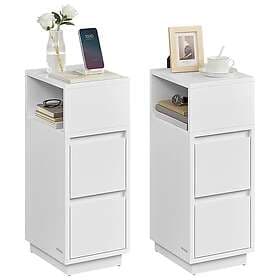 Vasagle LET856W01 Bedside Table Set of 2