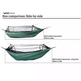 DD Hammocks Frontline King Hammock Green
