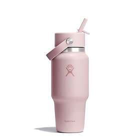 Hydro Flask Wide Mouth Travel Bottle Flex Straw Cap 710ml