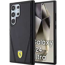 Ferrari Hot Stamp V Lines Case with MagSafe for Samsung Galaxy S24 Ultra
