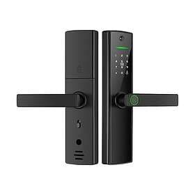 INF Smart Lock with Peephole Fingerprint Password and Key
