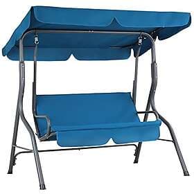 Casaria Hollywood Hammock with Sunshade Blue