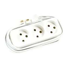 MicroConnect GRUELU3H015 3-Way Power Strip GRUELU3H015