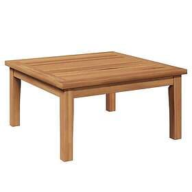 vidaXL Garden Table Brown Solid Teak Wood 120cm (42006400)