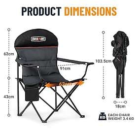 Overmont Folding Chair