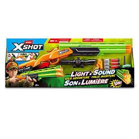X-Shot Wild Adventure Toy Blaster with 6 Darts