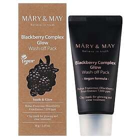 MARY & MAY Blackberry Complex Glow Wash Off Pack 30g