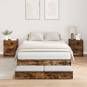 vidaXL Storage Bed Frame with Drawer 120x200cm 3335633