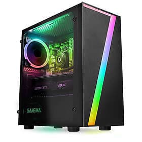 EZZTECH Gaming PC Tower Core i5 16GB RAM 1TB HDD 128GB SSD GT730