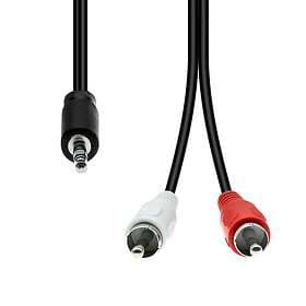 ProXtend Mini-Jack 3-Pin To 2 X RCA Cable 2m JAB-7755857