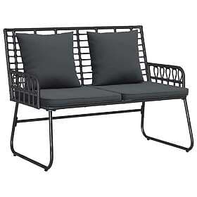 vidaXL Poly Rattan Garden Bench 42010351
