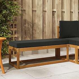 vidaXL Outdoor Stool Bench Acacia Wood 900674