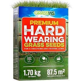 Grassias Premium Hard Wearing Grass Seed 1.7kg