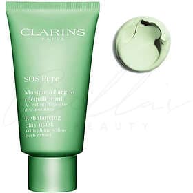 Clarins SOS Pure Rebalancing Purifying & Mattifying Skin Clay Face Mask 75ml