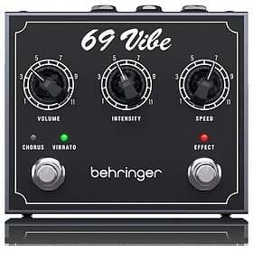 Behringer 69 Vibe Chorus and Tremolo Effect Pedal