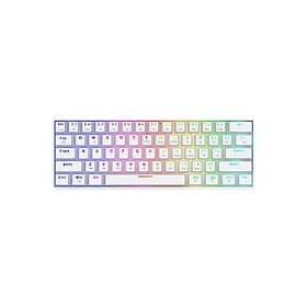 Savio Whiteout X2 Wired QWERTY RGB LED Mechanical Keyboard (EN)