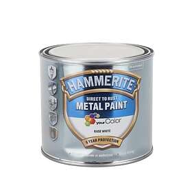 Hammerite Direct To Rust Metal Paint White 0.5L