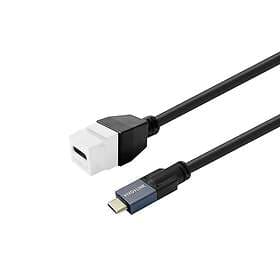 VivoLink USB-C to USB-C 0.5m