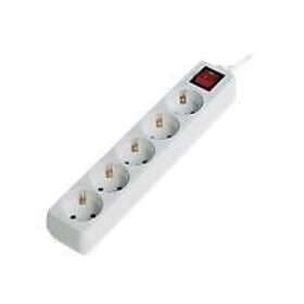 Gembird SPG4-C-6 5-Way Surge Protected Power Strip