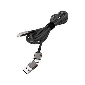 Smrter _SPEEDY_C_BK USB-C to USB-C 2.0 1m