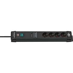 Brennenstuhl 4-Way Switched Power Strip 1.8m 1951140300