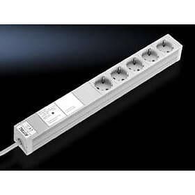 Rittal Rack Mount 5-Way Surge Protected Power Strip 2m 7240230