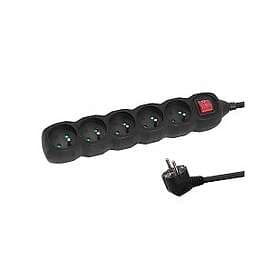 Esperanza ELK214K 5-Way Power Strip 1.5m ELK214K