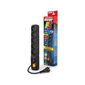 Acar F5 Surge Protected Power Strip 5m 5904743283902