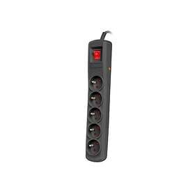 Natec NSP-1713 5-Way Power Strip NSP-1713