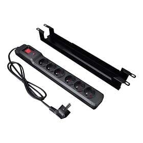 Armac M6 6-Way Power Strip 3m M6/30/R/CZ/IEC
