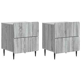 vidaXL 894308 Bedside Table 43x34.5x49.5cm