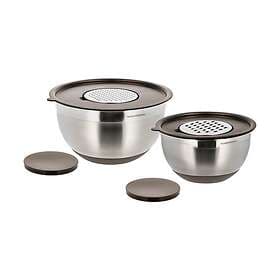 Blomsterbergs Latte Stainless Steel Mixing Bowl Set 6-pack