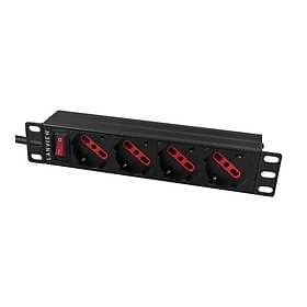 Lanview 4-Way Power Strip 2m LVR-2MIT-SW-IT4