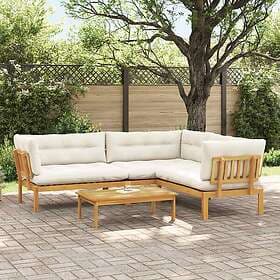 vidaXL Garden Sofa Units 4 Piece Solid Acacia Wood