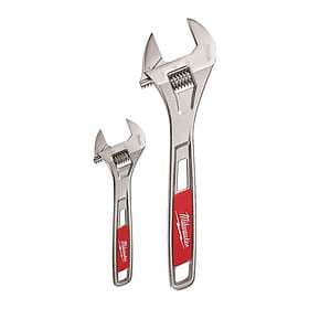 Milwaukee Adjustable Wrench Set 150/250mm 2pcs